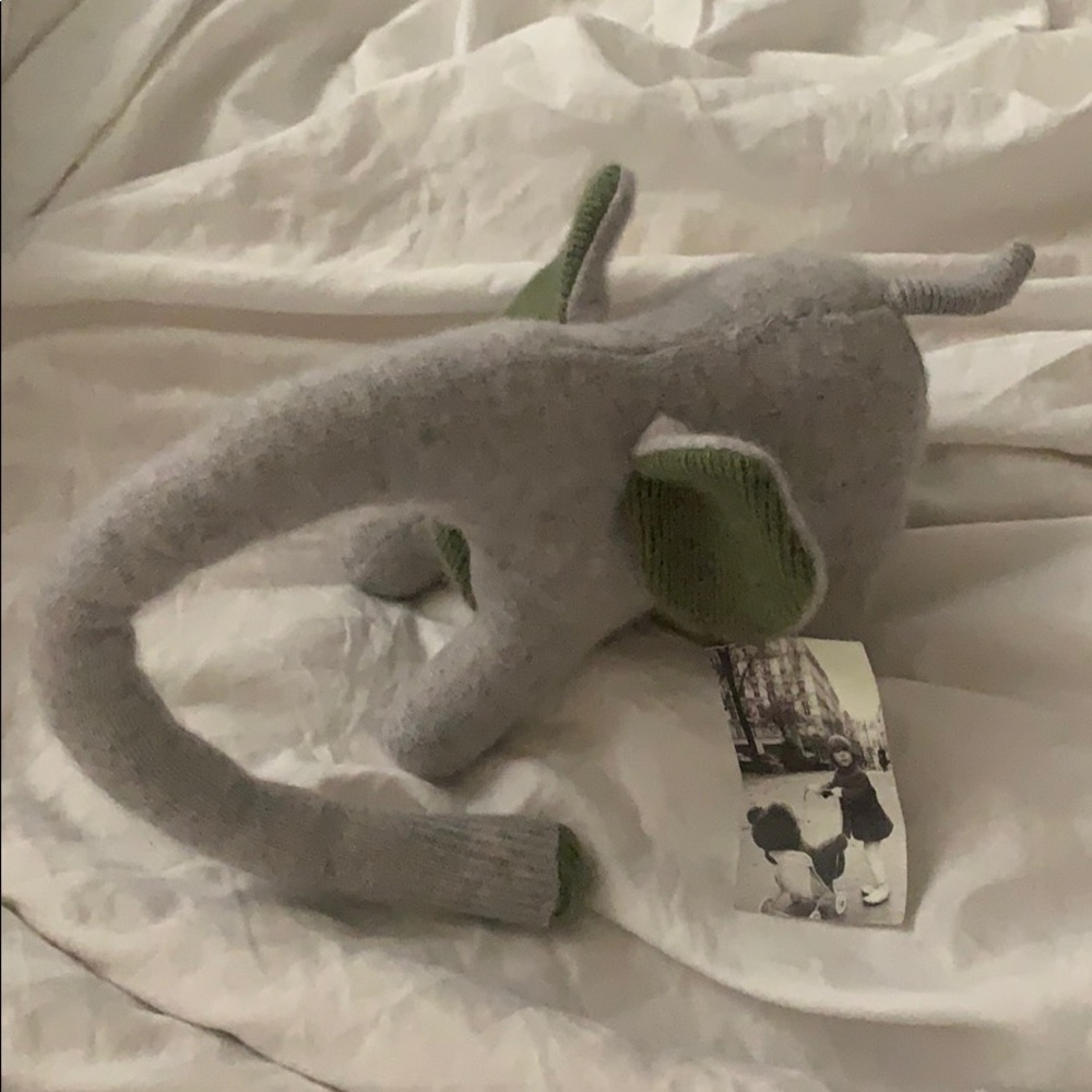 Cashmere elephant organic cotton and lavender